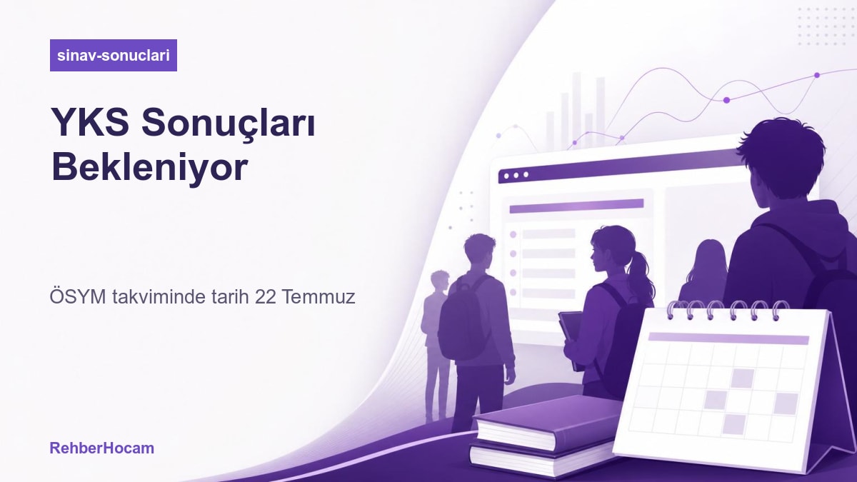 YKS Sonuçları Bekleniyor